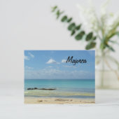 Mallorca strand - Briefkaart (Staand voorkant)