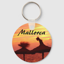 Mallorca Sunset Travel Photo Souvenir Sleutelhanger
