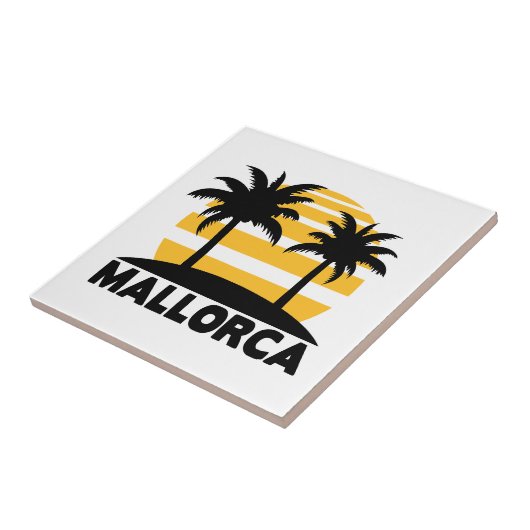Mallorca Tegeltje (Zijkant)