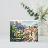 Mallorca Valldemossa Spanje Briefkaart (Staand voorkant)