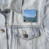 Mallorca Vierkante Button 5,1 Cm (In situ)