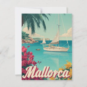 Mallorca vintage briefkaart