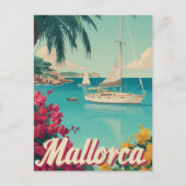 Mallorca vintage briefkaart (Voorkant)