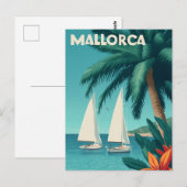 Mallorca vintage briefkaart (Voorkant / Achterkant)