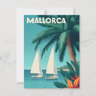 Mallorca vintage briefkaart