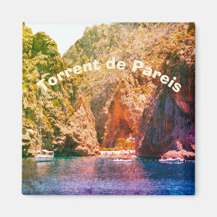 Mallorca Vintage Torrent de Paris Travel Souvenir Magneet