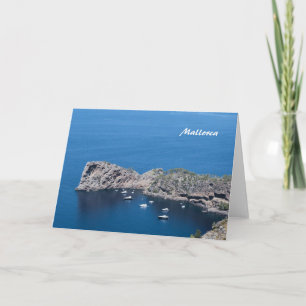 Mallorca Wenskaart Kaart