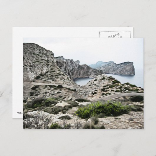 Mallorca - World's End Briefkaart (Voorkant / Achterkant)