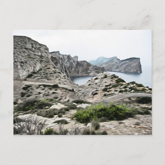 Mallorca - World's End Briefkaart (Voorkant)