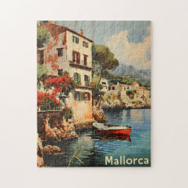 Mallorcaanse kustcharme  Briefkaart Legpuzzel