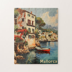 Mallorcaanse kustcharme  Briefkaart Legpuzzel