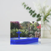 Mallorelle tuin briefkaart (Staand voorkant)