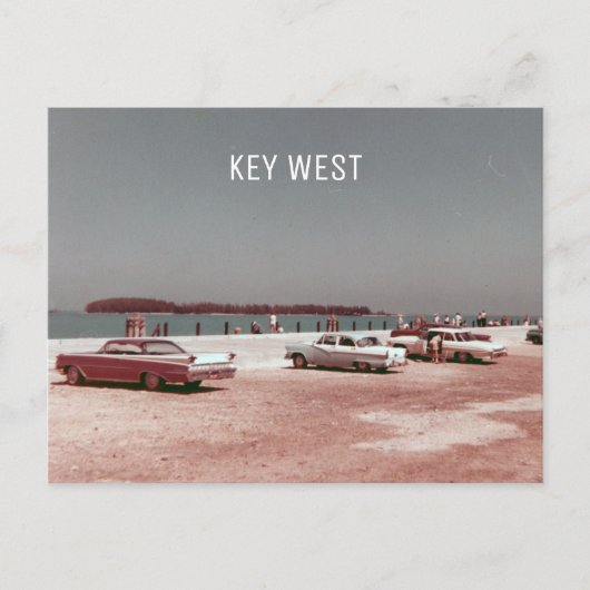 Mallory Dock Key West 1960s  Briefkaart (Voorkant)
