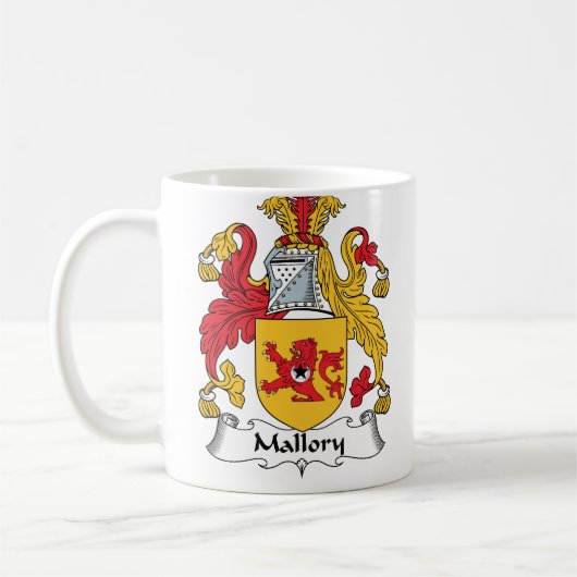 Mallory Family Crest Koffiemok (Links)