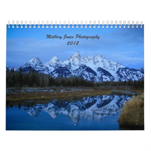 Mallory Jones Fotografie 2012 kalender (Hoes)