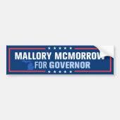 Mallory McMorrow voor gouverneur van Michigan Bumpersticker (Voorkant)