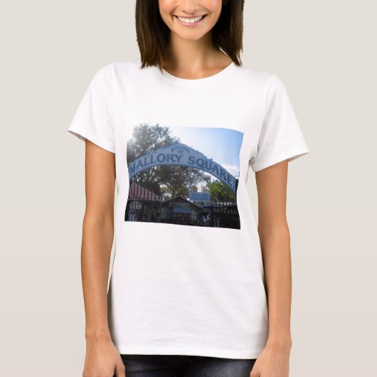 Mallory Square, Key West T-shirt (Voorkant)