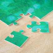 Mallow Bloom, Malva Flowers Summer Floral Painting Legpuzzel (Zijkant)