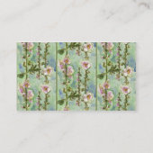 Mallow en Wood Visitekaartje (Achterkant)