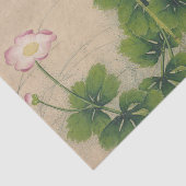 Mallow Flowers van Zhang Ruoai Tissuepapier (Detail)