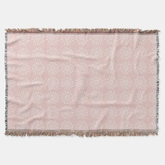 Mallow Mandala Deken (Voorkant)