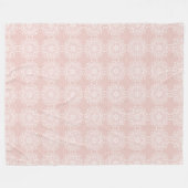 Mallow Mandala Fleece Deken (Voorkant (Horizontaal))
