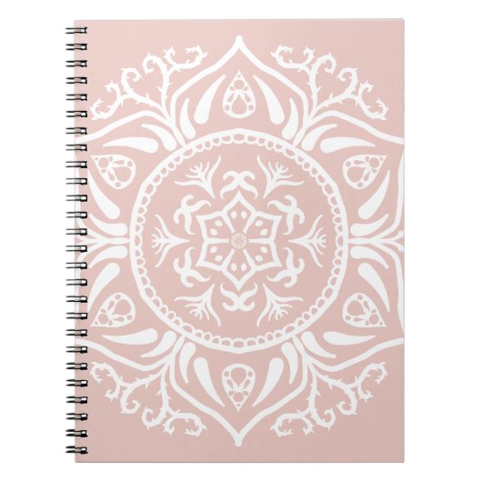 Mallow Mandala Notitieboek (Voorkant)