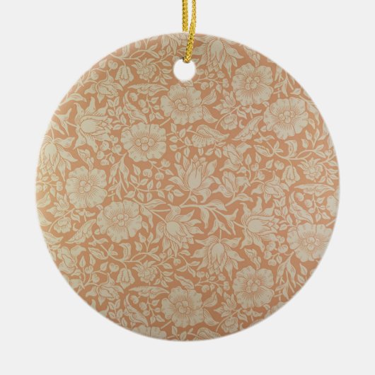 'Mallow'-mapontwerp Keramisch Ornament (Voorkant)