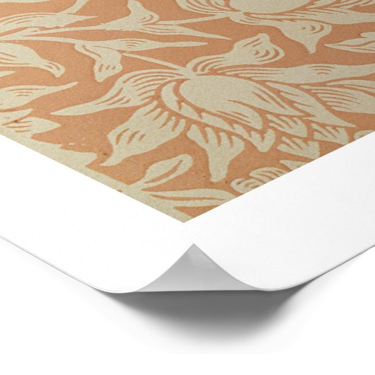 'Mallow'-mapontwerp Poster (Hoek)