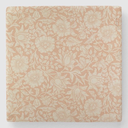 'Mallow'-mapontwerp Stenen Onderzetter (Voorkant)