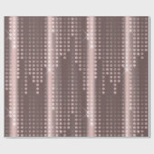 Mallow Polka Dots Matrix gepatterde glitter Cadeaupapier (Vlak)