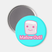 Mallow uit! magneet (Voorkant / Achterkant)