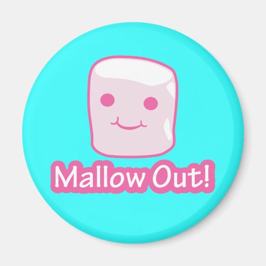 Mallow uit! magneet (Voorkant)