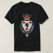 Malloy Coat of Arms Family Crest T-shirt (Design voorkant)