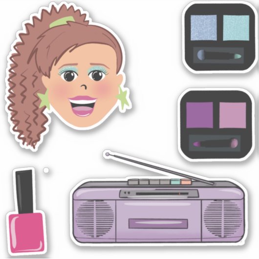 Mallrat Sticker Pack (Voorkant)