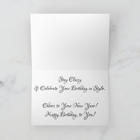 "MallSoft" Verjaardagskaart Kaart (Binnen)