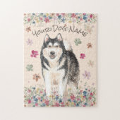 Mally Alaskan Malamute Dog Legpuzzel (Verticaal)