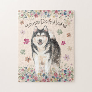 Mally Alaskan Malamute hond Legpuzzel