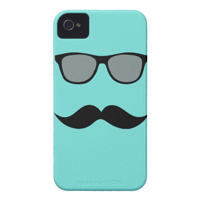 Mally Mac Sunbril & Mustache iPhone Case (Achterkant)