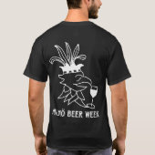 Malmö Beer Week t-shirt herr (Achterkant)