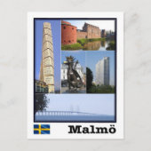 Malmö - Sweden - Mosaic - Briefkaart (Voorkant)