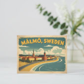 Malmö Zweden de Moderne Kustjuweel Briefkaart (Staand voorkant)