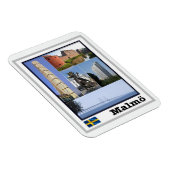 Malmö - Zweden - Mosaic - Magnet Magneet (Rechterzijde)