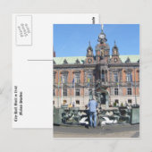 Malmö Zweden - stadhuis Briefkaart (Voorkant / Achterkant)