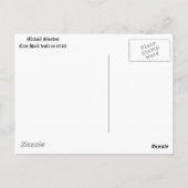 Malmö Zweden - stadhuis Briefkaart (Achterkant)