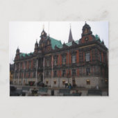 Malmö Zweden - stadhuis Briefkaart (Voorkant)