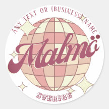 Malmö Zweden Sverige decor Eurovisie 2024