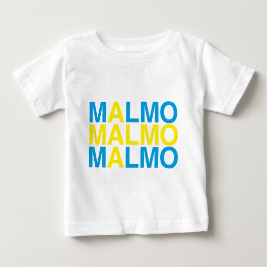 MALMO Zweedse vlag (Voorkant)