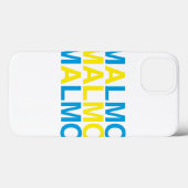 MALMO Zweedse vlag Case-Mate iPhone Case (Achterkant (horizontaal))
