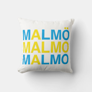 MALMO Zweedse vlag Kussen